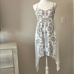 Metal Mulisha paisley Black & White Dress